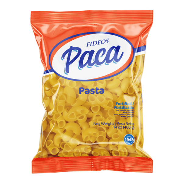 FIDEO PACA CODO LISO 400GR