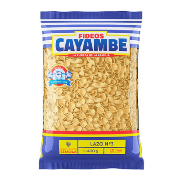 FIDEO CAYAMBE LAZO #3 400GR