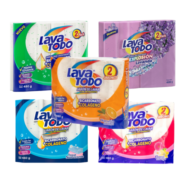 lavatodo potada JABÓN LAVATODO BIPACK 230 GR X 2 ELIGE TU AROMA FAVORITO