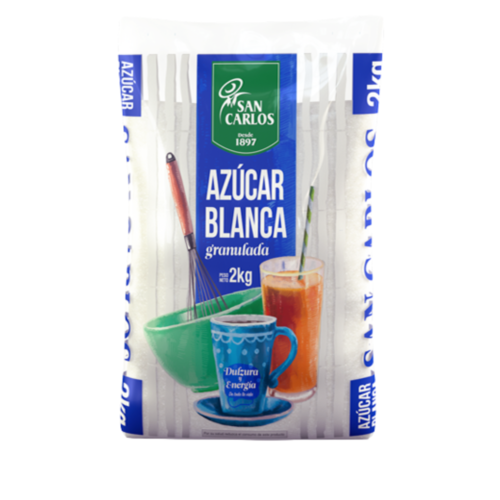AZUCAR SAN CARLOS BLANCA 2 KG