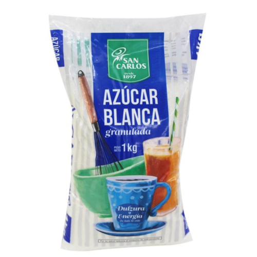 AZÚCAR BLANCA SAN CARLOS 1 KG