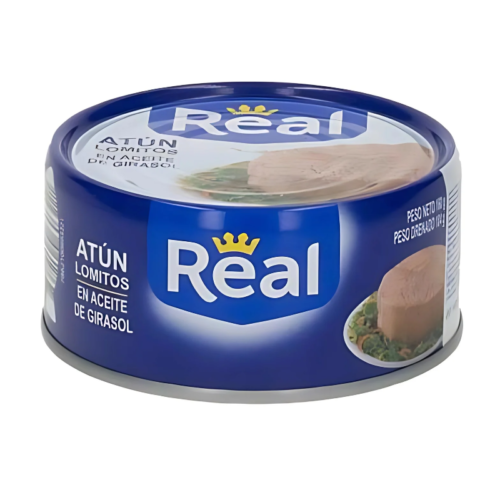 ATUN REAL EN ACEITE DE GIRASOL 180 GR