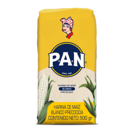 HARINA DE MAIZ BLANCA 500 GR