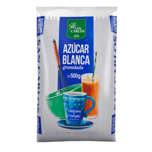 AZUCAR BLANCA SAN CARLOS 500 GR