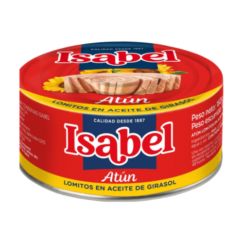 ATUN EN ACEITE GIRASOL ISABEL 160 GR