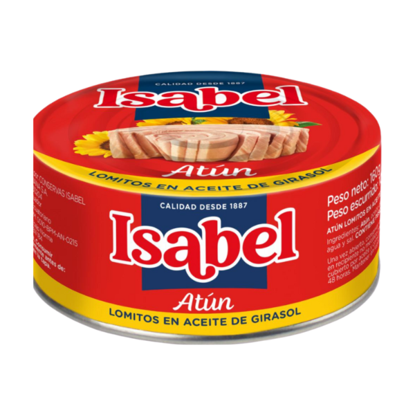 ATUN EN ACEITE GIRASOL ISABEL 160 GR