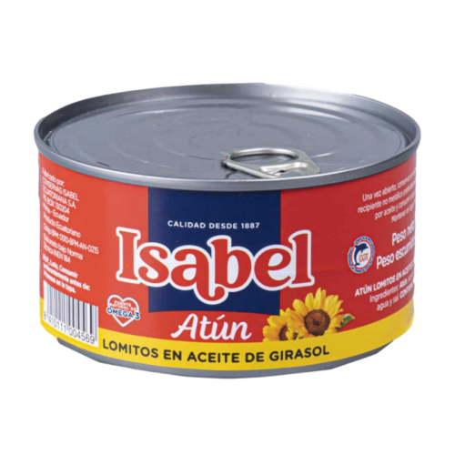 ATUN EN ACEITE DE GIRASOL ISABEL 354 GR