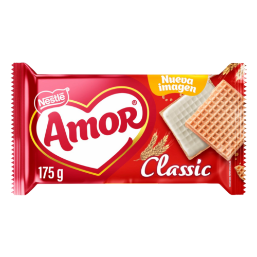 GALLETA WAFFER CLASICA AMOR 175 GR