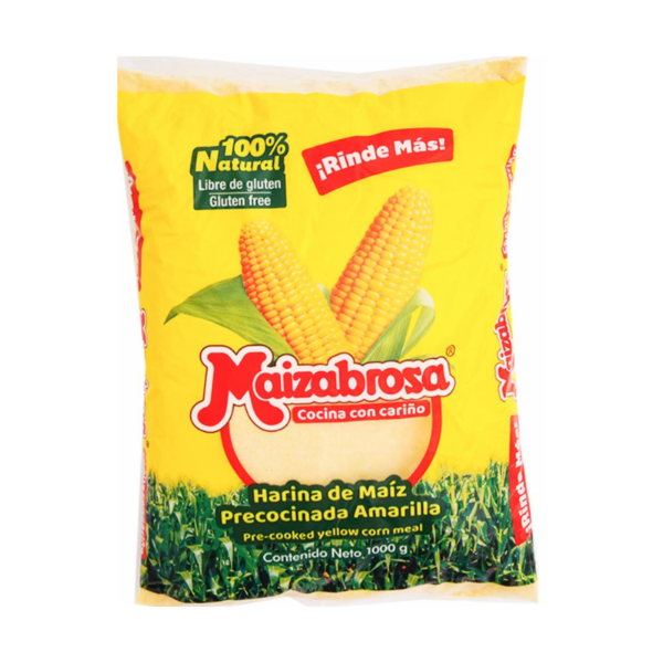 HARINA DE MAIZ AMARILLA MAIZABROSA 1 KG