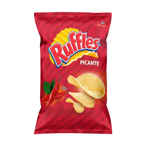 PAPAS FRITAS SABOR PICANTE RUFFLES 136 GR