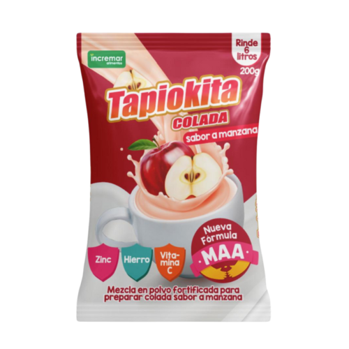 COLADA SABOR A MANZANA TAPIOKITA 200 GR