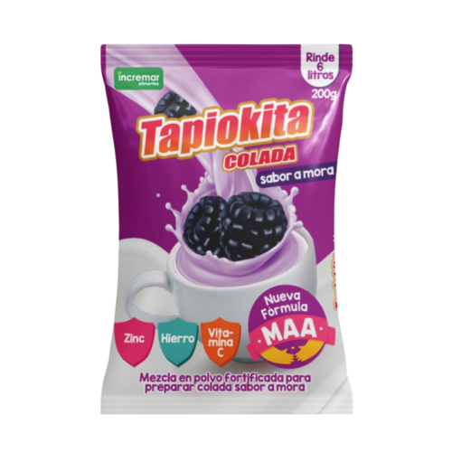 COLADA SABOR MORA TAPIOKITA 200 GR