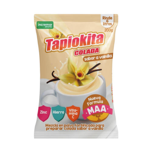 COLADA SABOR VAINILLA TAPIOKITA 200 GR
